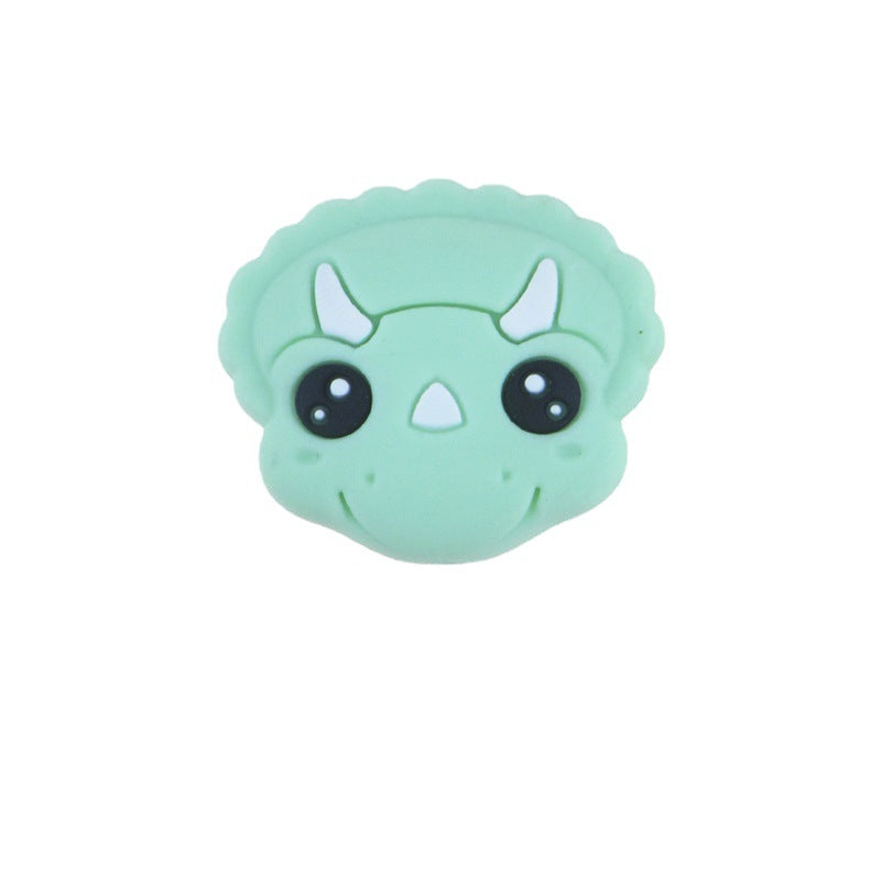 Wholesale 20PCS Dinosaur Baby Teether Silicone Beads